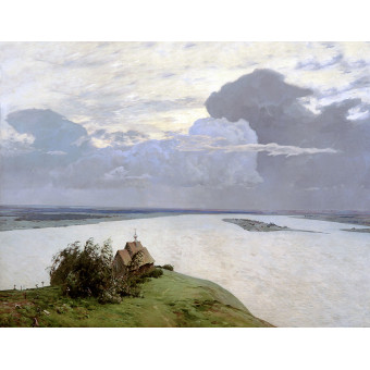 РЕПРОДУКЦИИ НА КАРТИНИ Над вечния покой (1890)